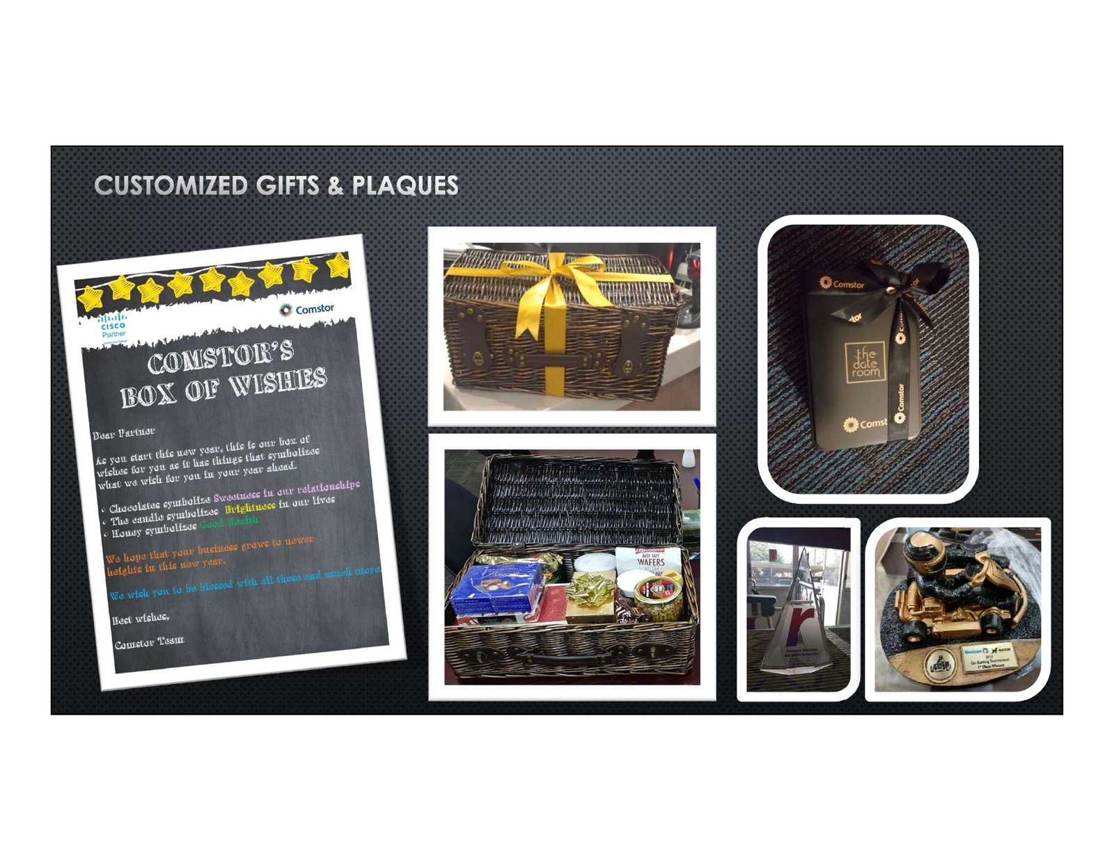 Customized gifts and plaques