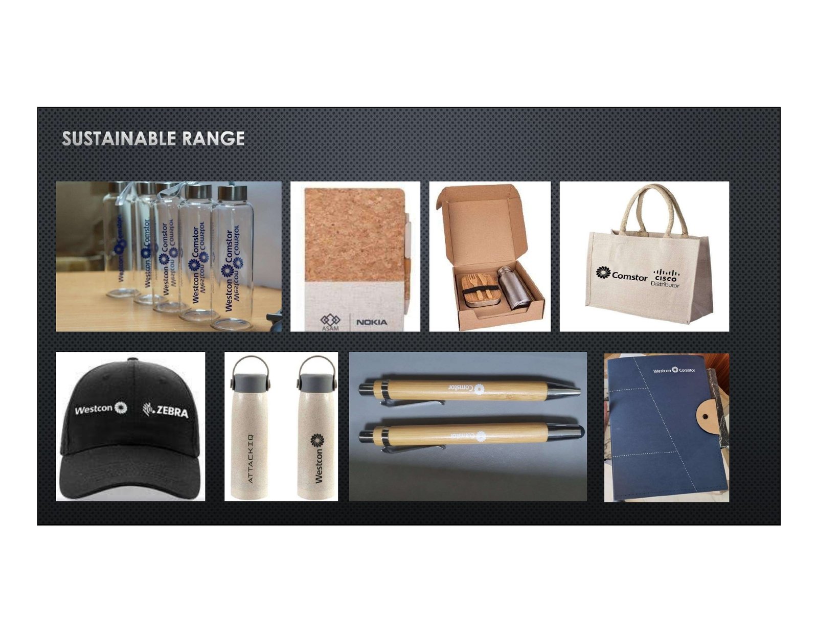 Sustainable range of corporate giveaways